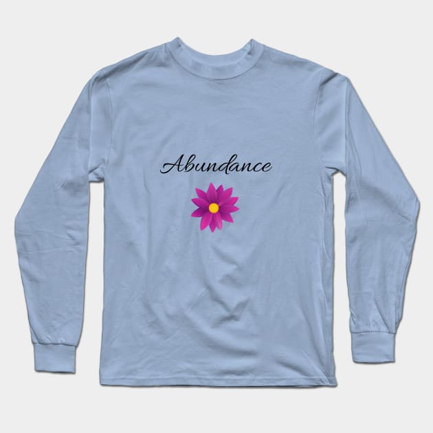 Abundance Long Sleeve T-Shirt by Said with wit